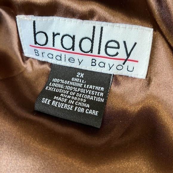 Vintage Bradley Bayou Leather Jacket - Picture 7 of 8
